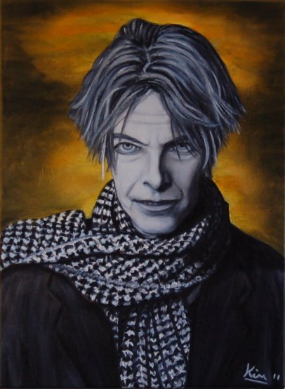 Oil Painting > Enigma ( David Bowie )